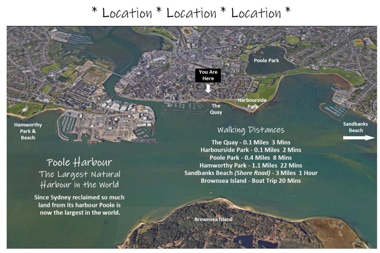 Harbourside House - Great Location - Parking - 2 En-Suites - Sleeps 5 Plus 1 Poole Exterior foto